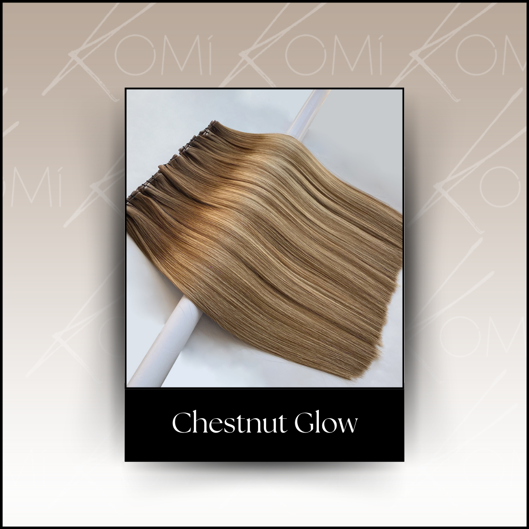 Chestnut Glow | 2 Genius Wefts (Per Pack)