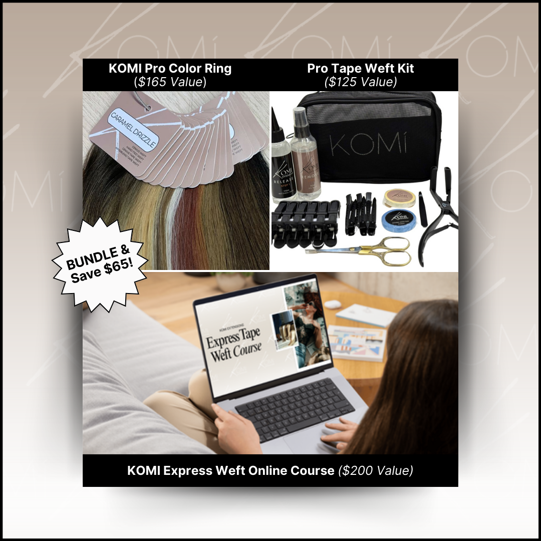 BUNDLE: Tape Weft Kit + Color Ring + Online Course