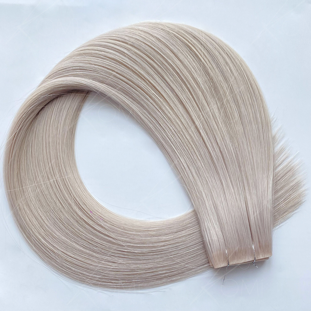 Moonlit Beige | 2 Hand-Tied Wefts (Per Pack)
