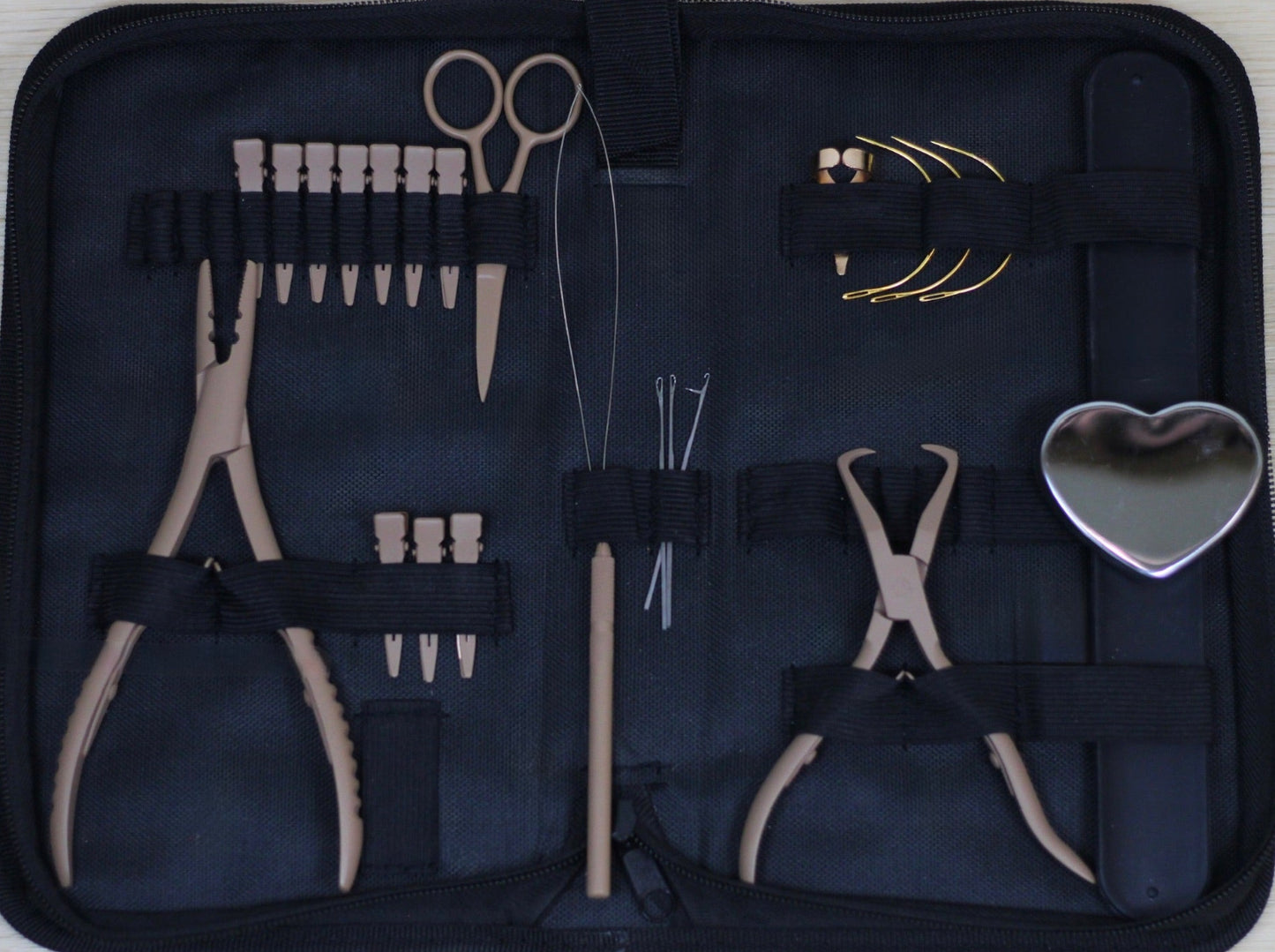 KOMI Weft Extension Tool Kit +Thread + 3mm Bead