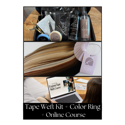 BUNDLE: Tape Weft Kit + Color Ring + Online Course