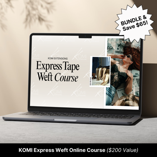 BUNDLE: Tape Weft Kit + Color Ring + Online Course