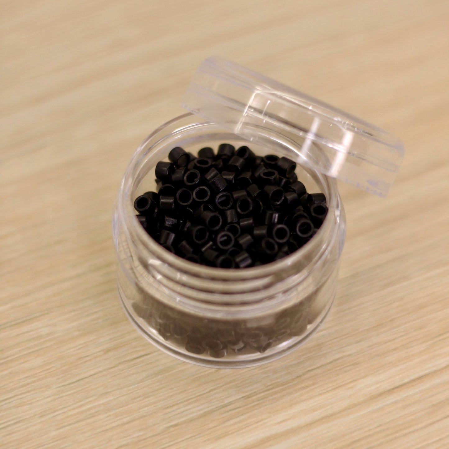 KOMI Silicone-Free, Nickel-Free Extension Beads | Sensitive-Scalp Safe (500 ct)