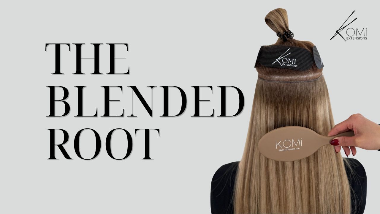 The Blended Root — Custom Color for Hair Extensions