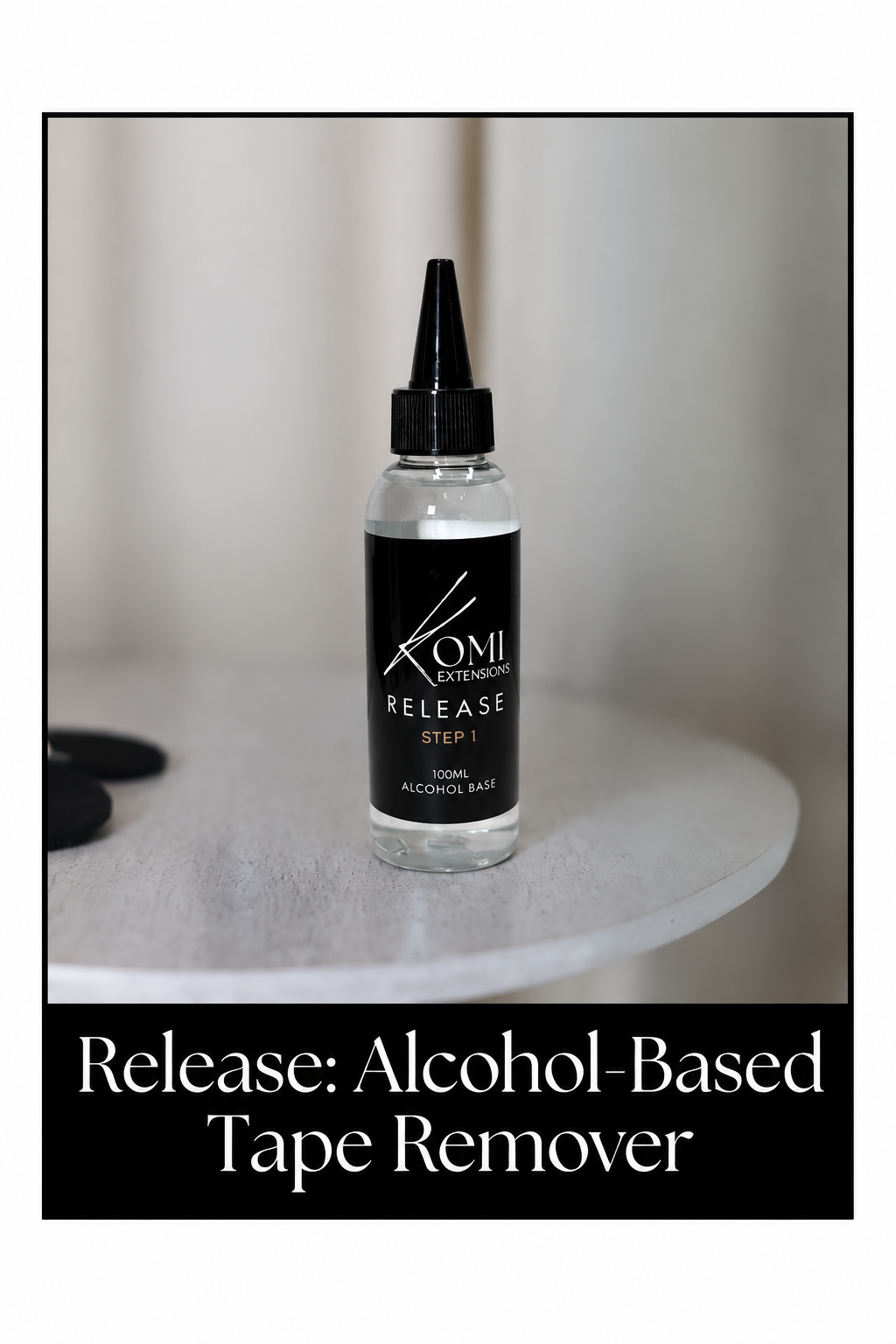 KOMI Release Step 1 alcohol-based tape remover